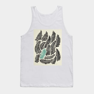 fronds black Tank Top